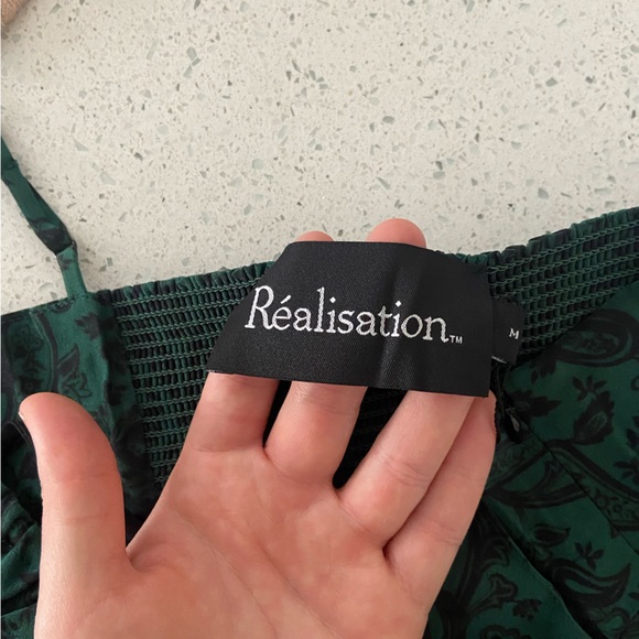 Réalisation Par The Inez Dress in Dazed Noir, Size M - Picture 4 of 6